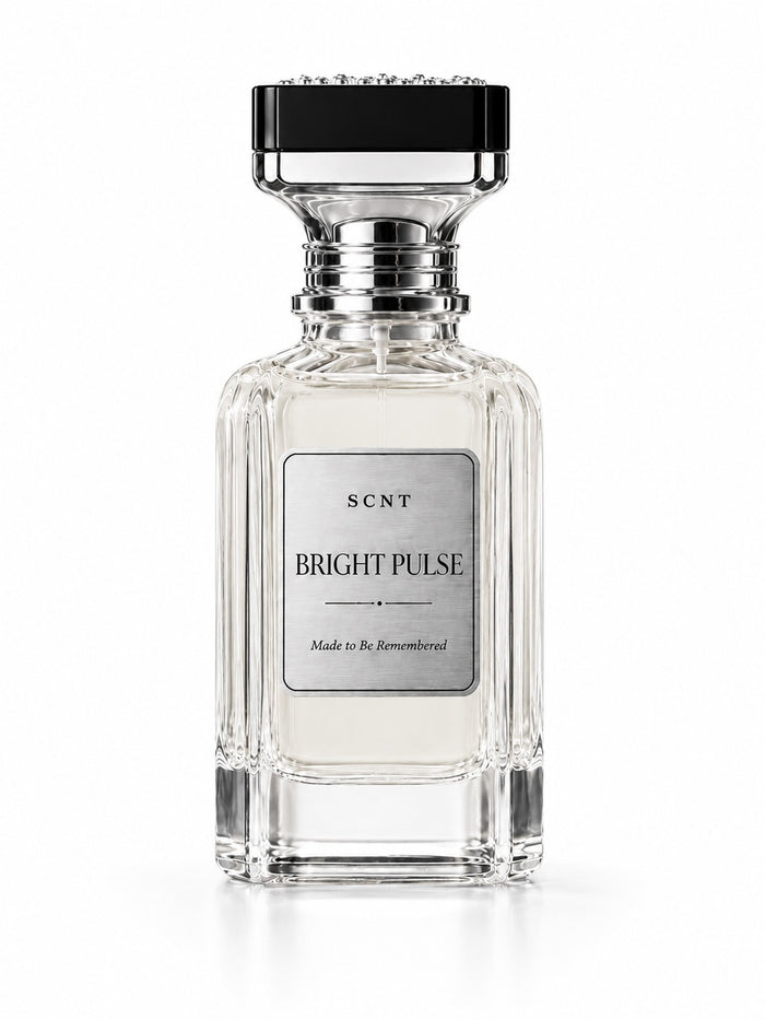 Bright Pulse 100 ml eau de parfum bottle by SCNT