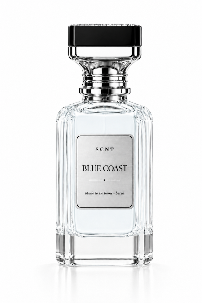 Blue Coast 100 ml eau de parfum bottle by SCNT