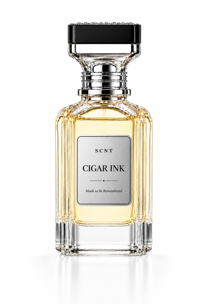 Cigar Ink 100 ml eau de parfum bottle by SCNT