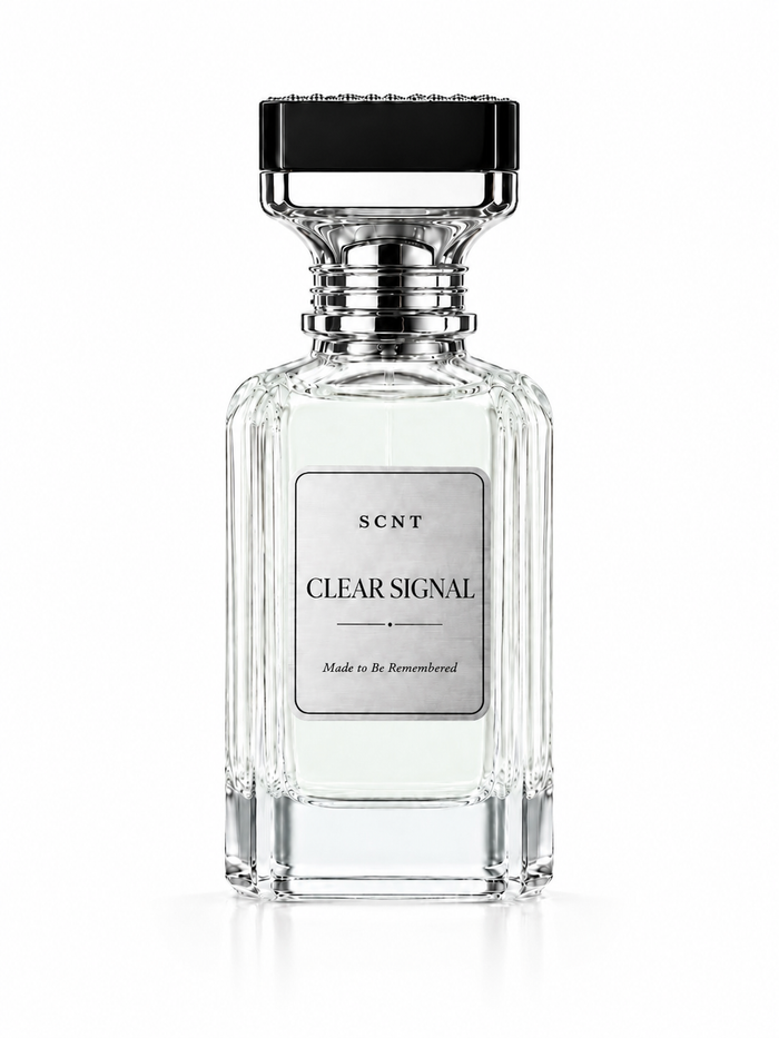 Clear Signal 100 ml eau de parfum bottle by SCNT