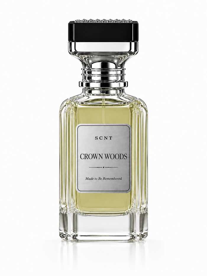 Crown Woods 100 ml eau de parfum bottle by SCNT