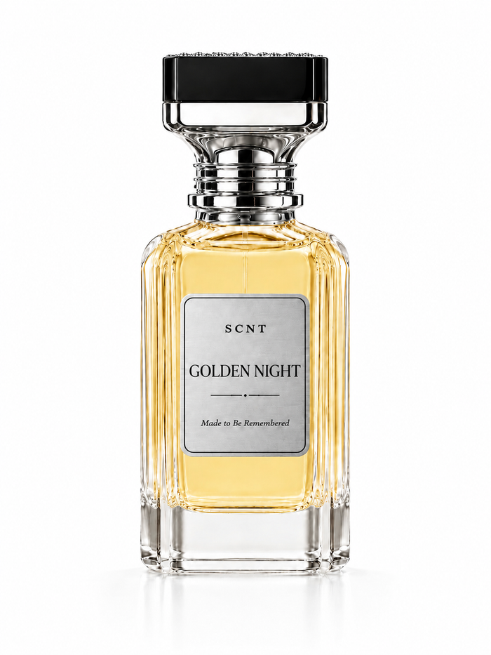 Golden Night 100 ml eau de parfum bottle by SCNT