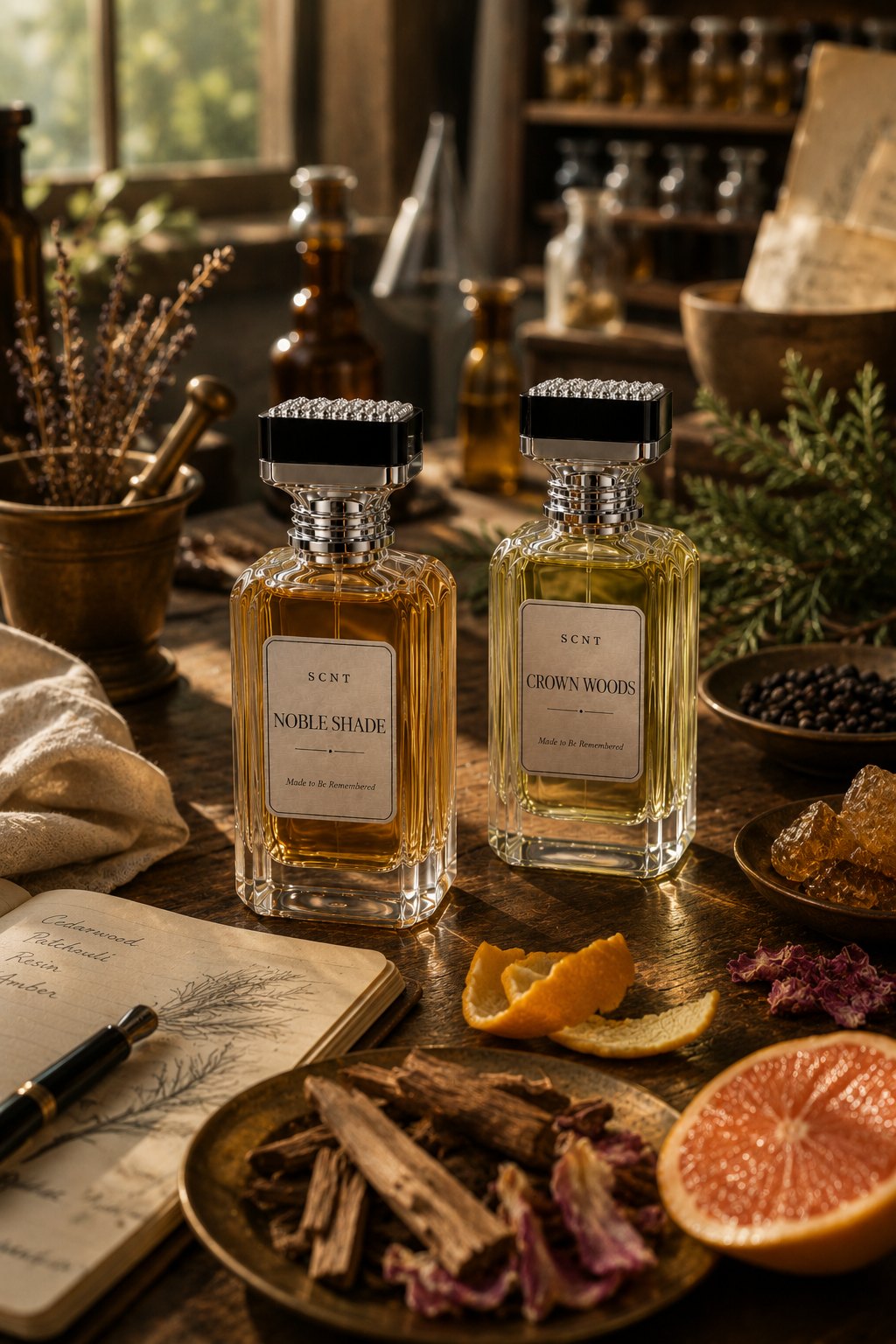A SCENT BECOMES PART OF THE MEMORY.